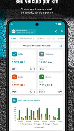 Drivvo - Gestão de veículos screenshot