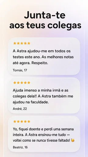 Astra AI: Estudo e Exames screenshot