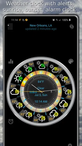 eWeather HDF - weather app screenshot