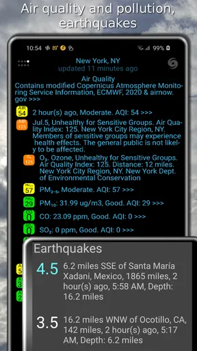 eWeather HDF - weather app screenshot