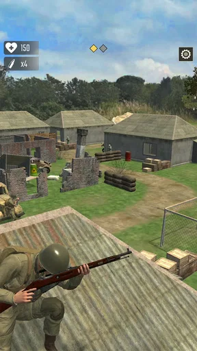 Frontline Heroes: العاب حرب screenshot