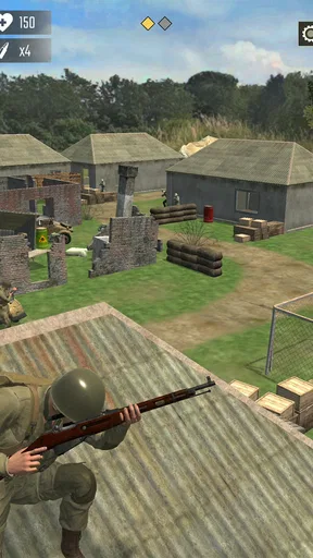Frontline Heroes: العاب حرب screenshot