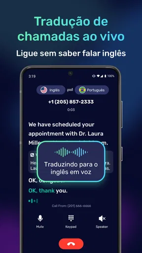 AI Phone: Tradução de Chamadas screenshot