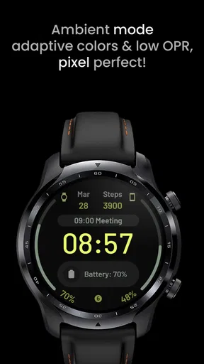 React: Watch face screenshot