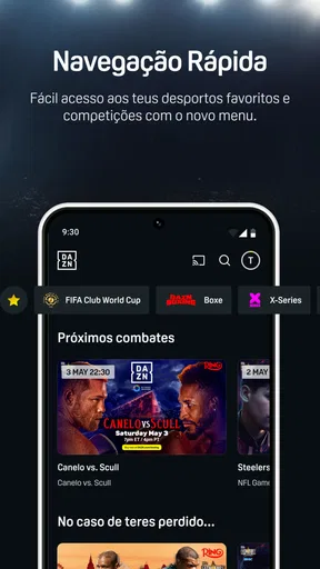 DAZN - Esportes ao vivo screenshot