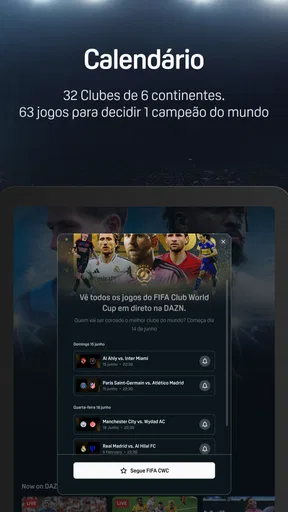 DAZN - Esportes ao vivo screenshot