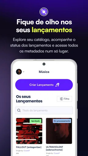 Ditto Music screenshot