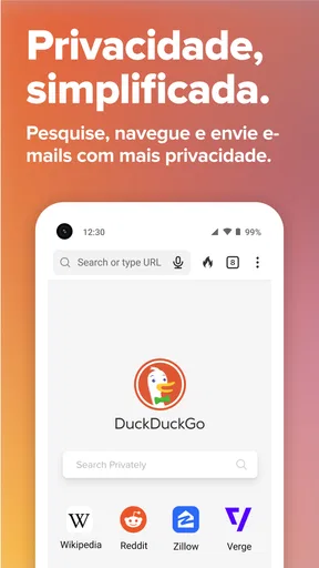 DuckDuckGo Browser, Search, AI screenshot