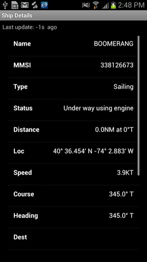 Boat Beacon - AIS Navigation screenshot