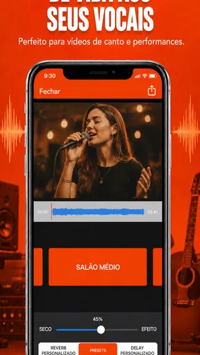 VideoVerb: Som, Eco e Reverb screenshot