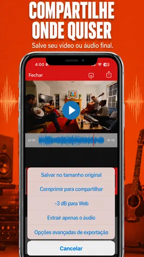 VideoVerb: Som, Eco e Reverb screenshot