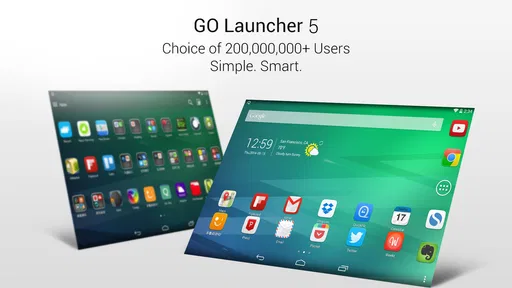 GO Launcher-Thèmes screenshot
