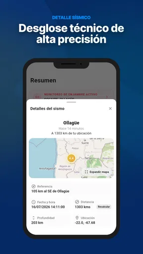 Sismos Chile - En tiempo real screenshot
