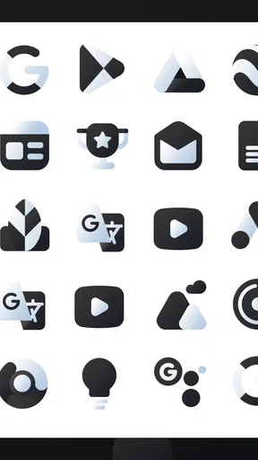 Black Icon Pack : LuX screenshot