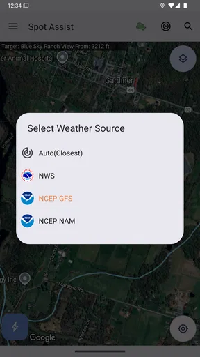 Spot Assist Skydiving Tool screenshot