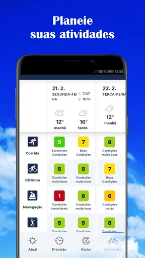 Previsão do tempo Meteosource screenshot