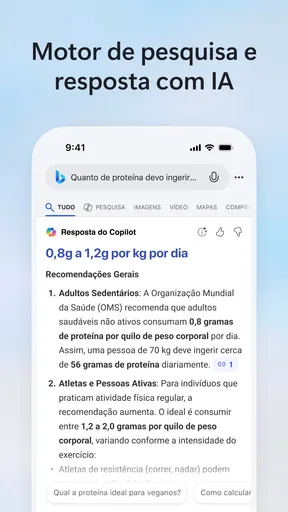Microsoft Bing Pesquisa screenshot