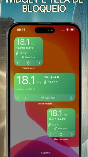 Termômetro de sala preciso screenshot