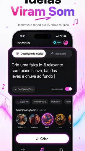InsMelo - Criar Música com IA screenshot