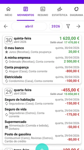 Meu orçamento Pro screenshot