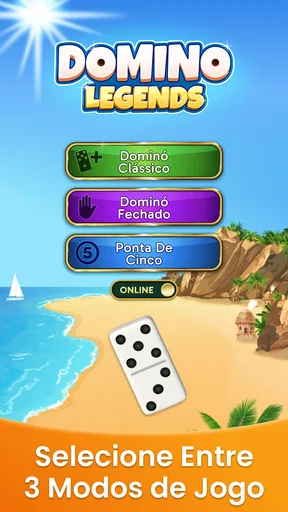 Domino Legends: Jogo Clássico screenshot