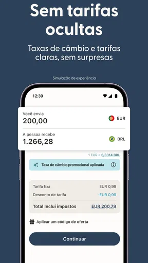 Remitly: envios internacionais screenshot
