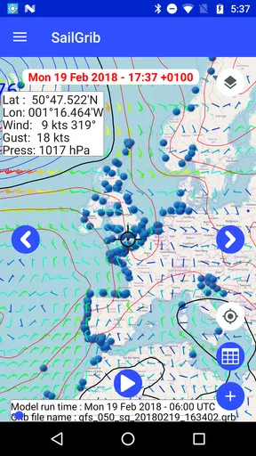 Marine Weather Pro| SailGrib screenshot