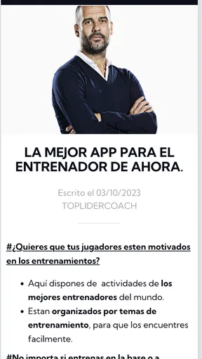 TopLiderCoach screenshot