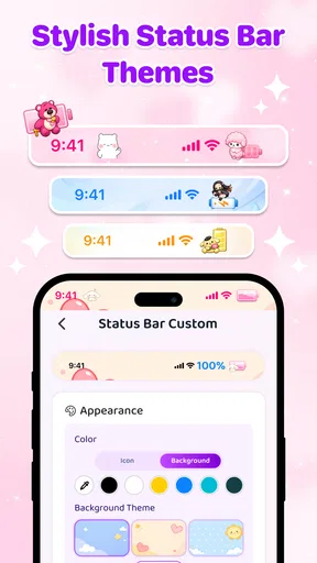 Emoji Battery Icon Customize screenshot