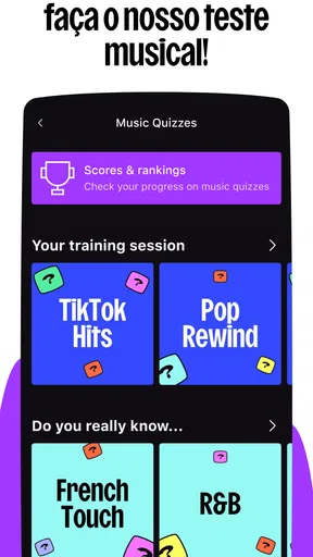 Deezer: Ouvir Música e Podcast screenshot
