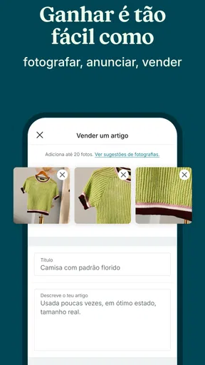 Vinted: compra e vende 2ª mão screenshot