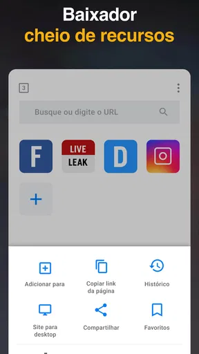 App Baixador de Vídeos em HD screenshot