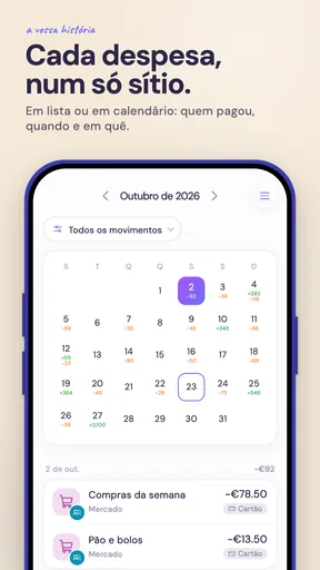 Despesas do Casal · Balance screenshot