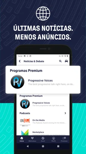 TuneIn Rádio: Música, Esportes screenshot