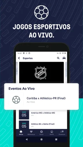TuneIn Rádio: Música, Esportes screenshot