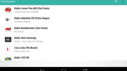 TuneIn Rádio: Música, Esportes screenshot