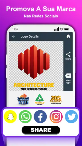 3D Logo Maker - Criar Logotipo screenshot