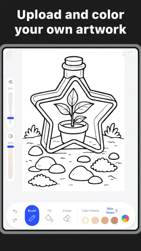 Adult Coloring Book - Bloom screenshot