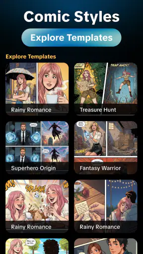 AI Comic Generator - Comic Art screenshot