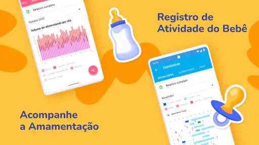 Amamentação. Diário do bebê screenshot