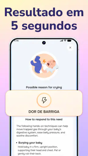 Analisador de choro de bebê screenshot