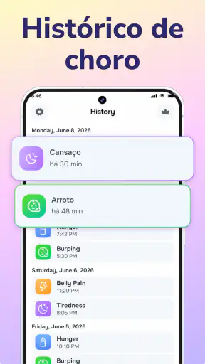 Analisador de choro de bebê screenshot