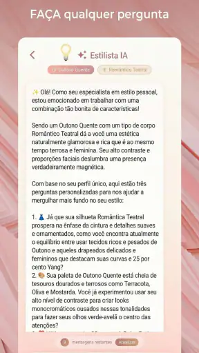 Análise de Cor e Rosto com IA screenshot