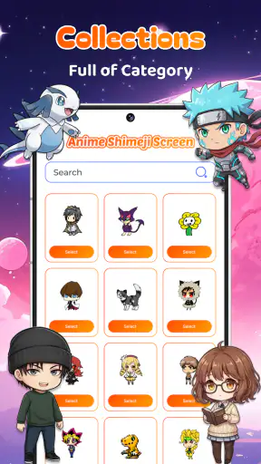 Anime Shimeji Pets On Screen screenshot