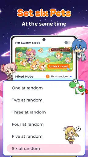 Anime Shimeji Pets On Screen screenshot