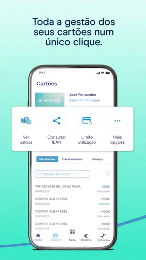 APP UNIBANCO screenshot