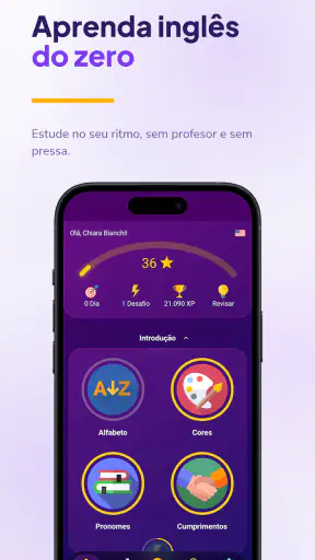 Aprender inglês - iniciantes screenshot