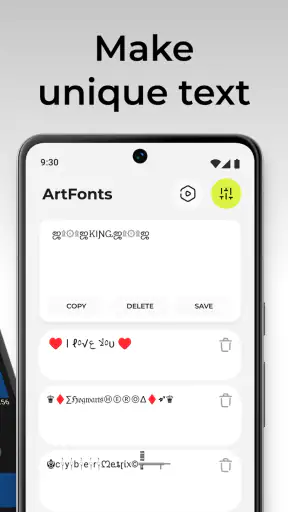 ArtFonts Letras Personalizadas screenshot