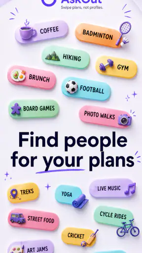 AskOut: Publique e participe screenshot