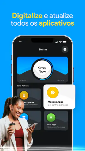 Atualização de software screenshot